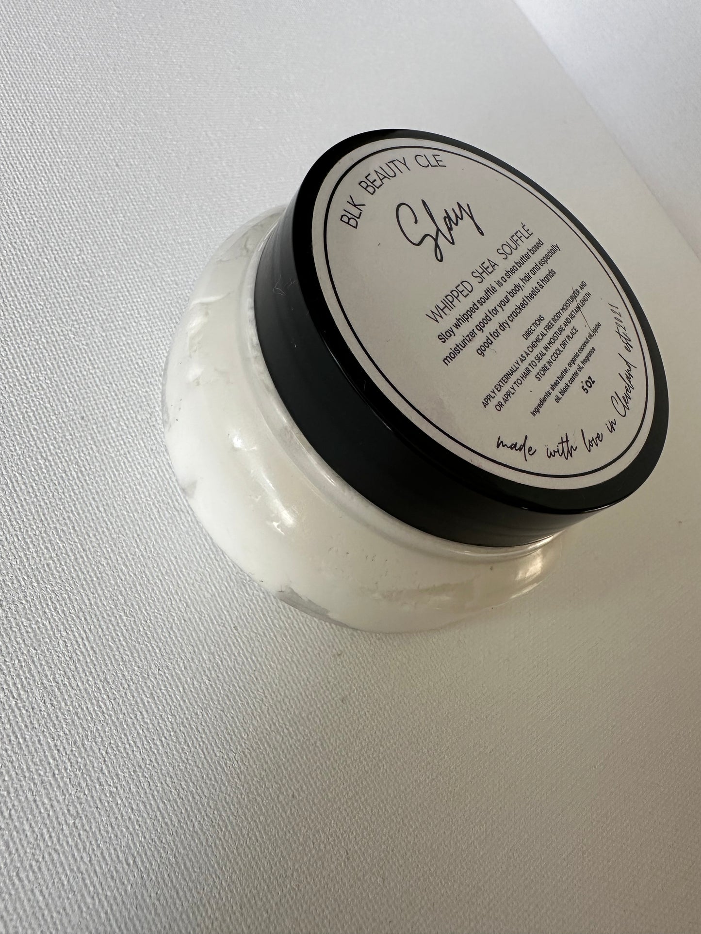 SLAY SHEA WHIPPED (skin & hair)  SOUFFLÉ 5oz.
